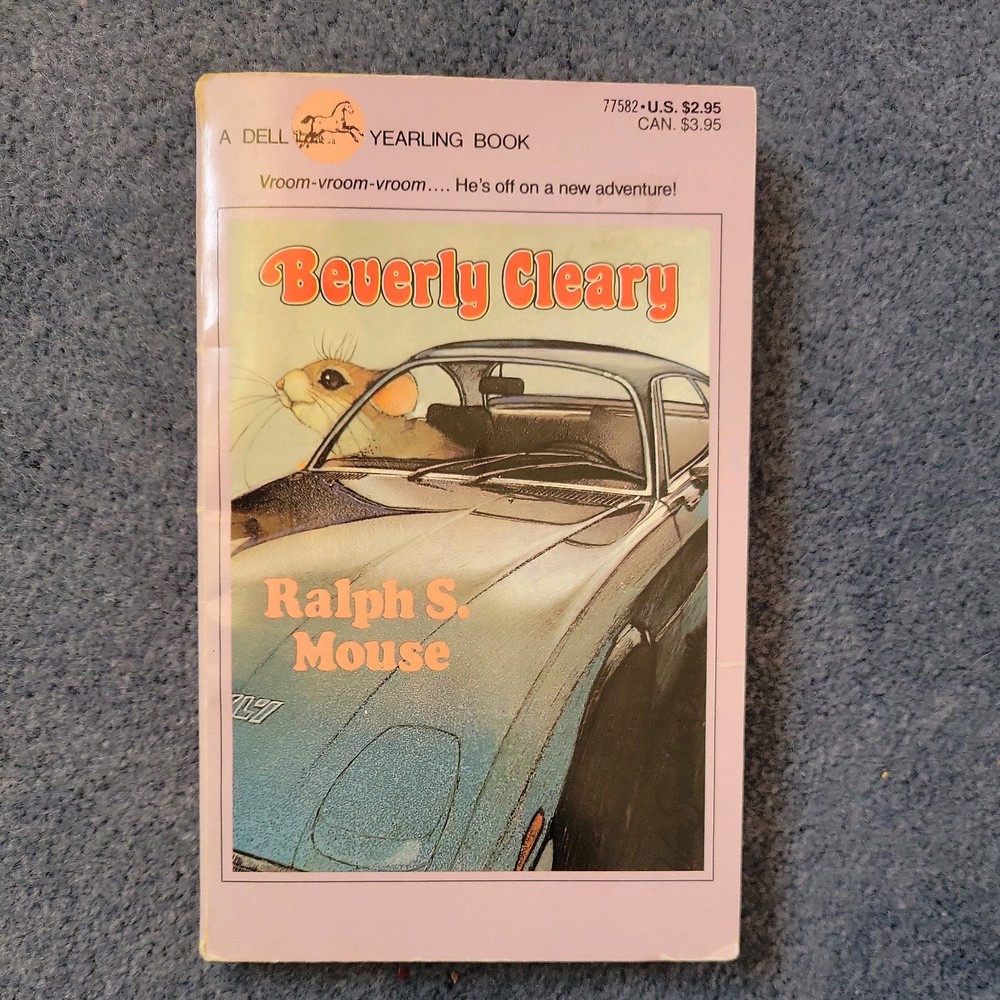 Ralph S Mouse by Beverly Cleary 1983 Dell Yearling Paperback Book Club Edition
