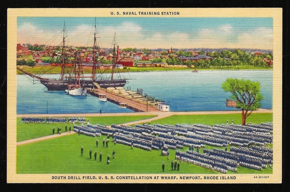 1¢ Wonder's ~ U.s. Naval Training Station Newport Rhode Island Unused ~ X115