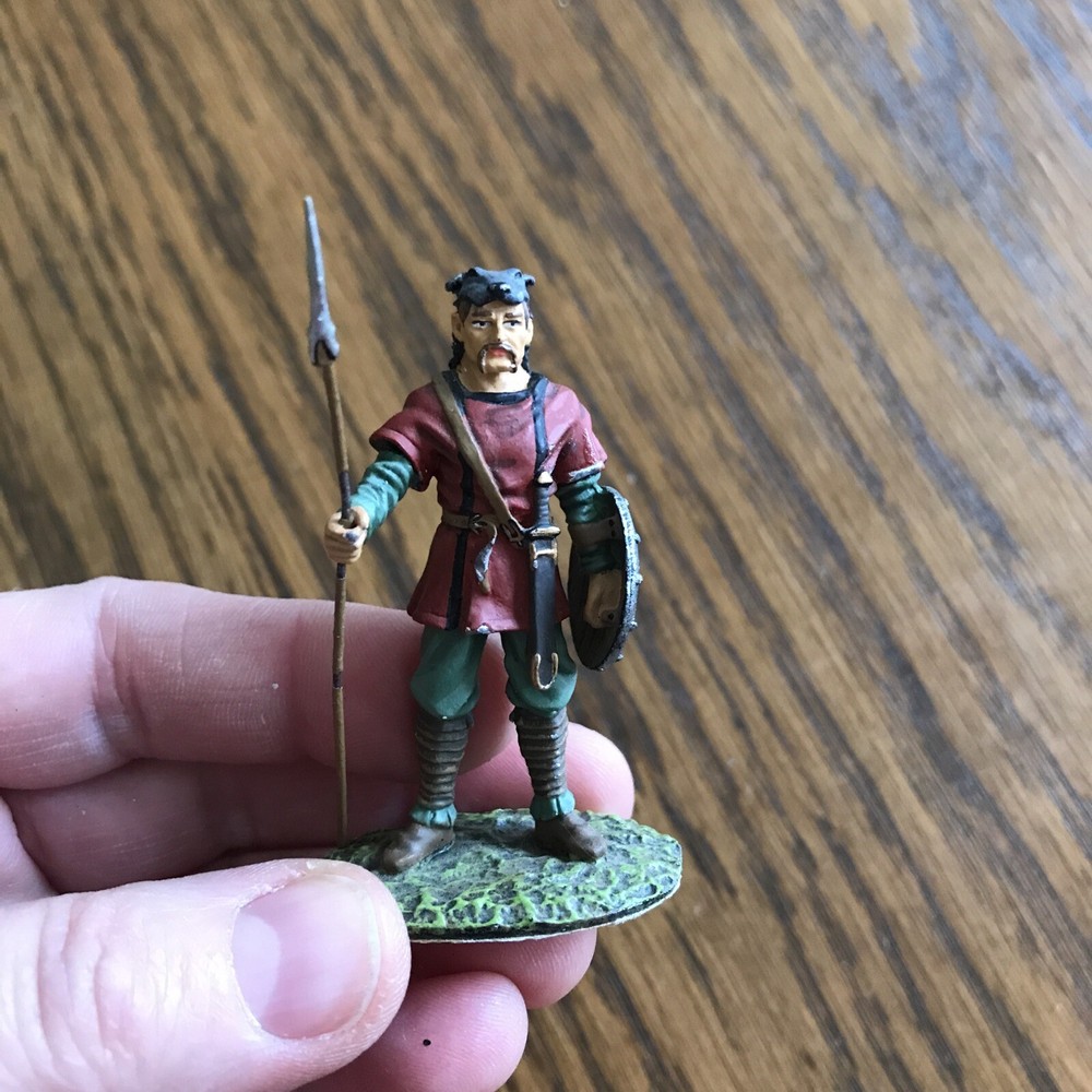 Vintage Altaya Soldats du Moyen-Age Mérovingien Warrior 6th Century