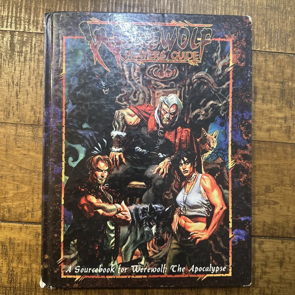Werewolf Player's Guide by White Wolf Publishing Staff (1998, Hardcover)