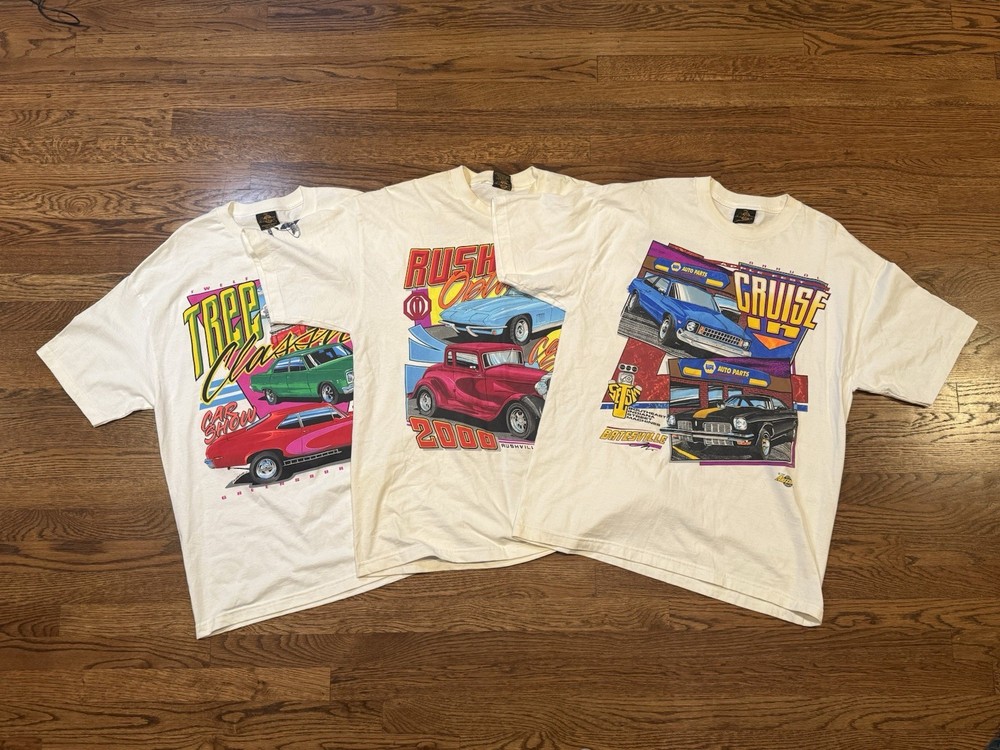 Vintage Car Show T-Shirt Lot Arizona Heavyweight – Late 90s / Early 2000s ALL XL