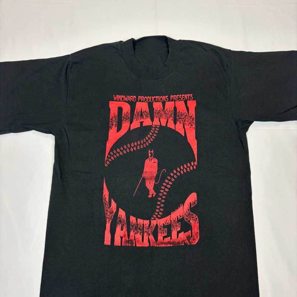 Vintage 90s Damn Yankees Band T-Shirt Cotton Full Size BO2752