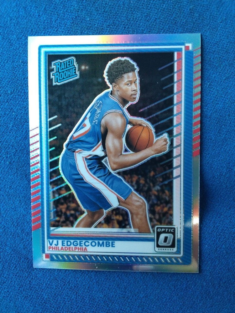 Panini 2025-26 Donruss OPTIC RATED ROOKIE Prizm Card #1 VJ EDGECOMBE 76ERS