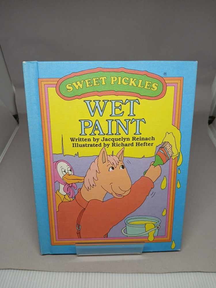 Weekly Reader Books Presents Wet Paint Ruth Lerner, Reinach, Jacq