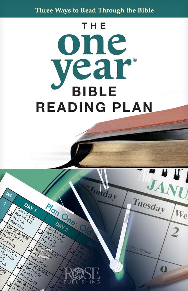 One-Year Bible Reading Plan by Rose Publishing (English) Paperback Book