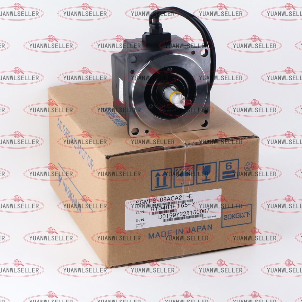 1PCS NEW YASKAWA AC Servo Motor SGMPS-08ACA21-E