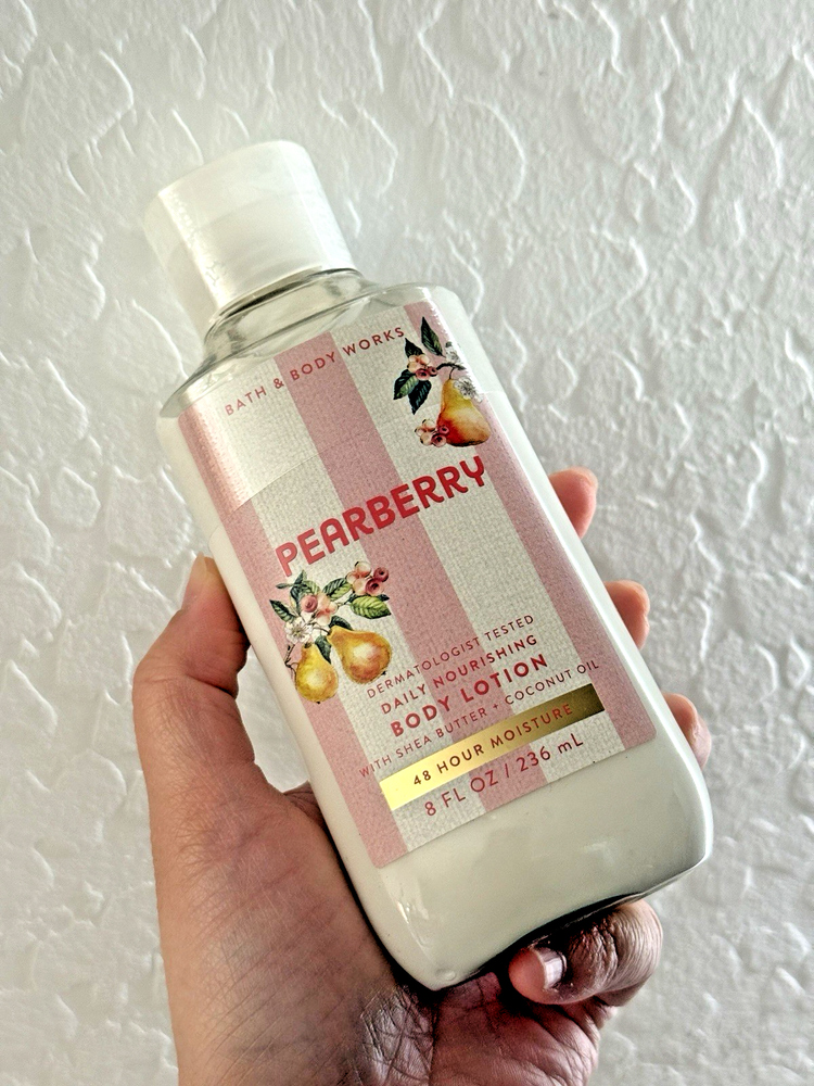 PEARBERRY by BATH AND BODY WORKS BODY LOTION 8 FL OZ FULL SIZE NEW