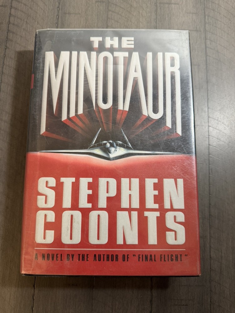 THE MINOTAUR by Stephen Coonts  1989 HC/DJ  ~ 1st Ed SIGNED!