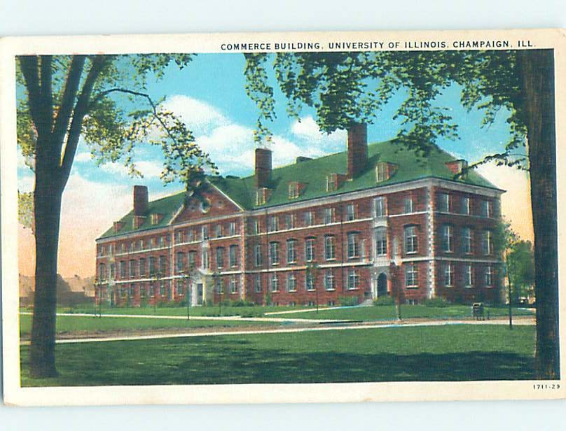 Pre-Chrome UNIVERSITY SCENE Champaign Illinois IL m/09 AG9534