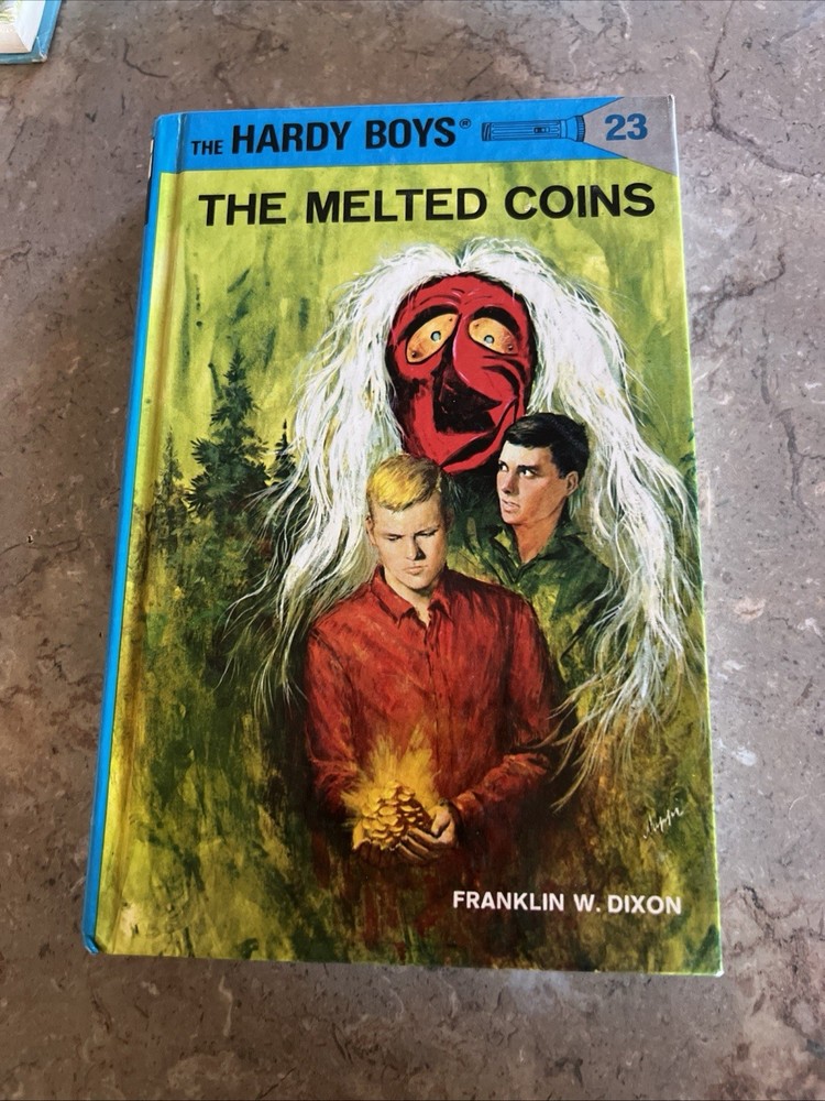 THE MELTED COINS BY FRANKLIN W. DIXON The HARDY BOYS #23  Hardcover