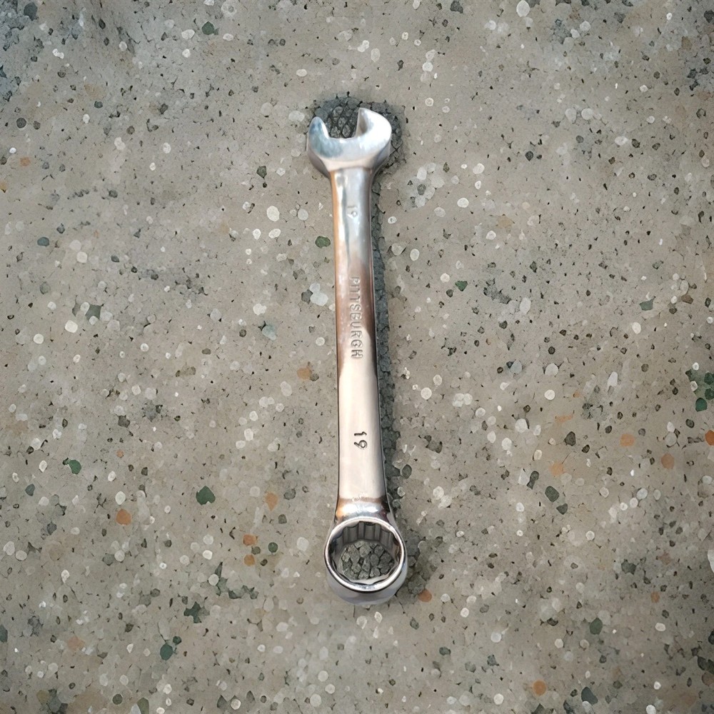 Pittsburgh 19MM Combination Wrench Chrome Vanadium T1522