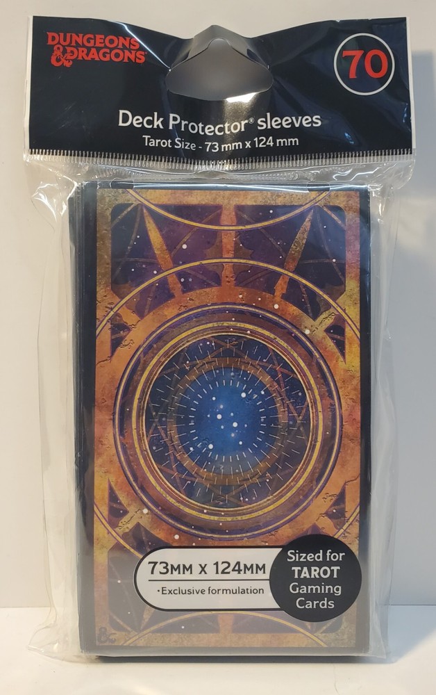 Dungeons And Dragons Deck Of Many Things 70 Tarot Sized Card Sleeves Ultra Pro