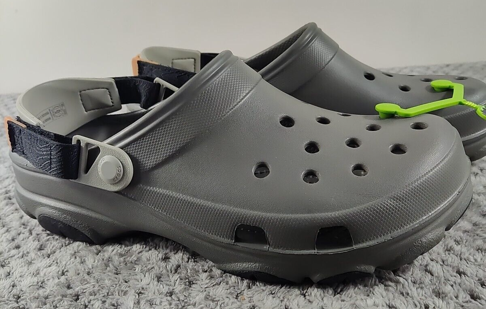 Crocs Classic All-Terrain Clogs for Men Dusty Olive Multi Size 12
