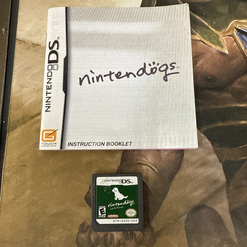 Nintendogs: Lab & Friends - Nintendo DS - Game Cartridge & Manual Tested