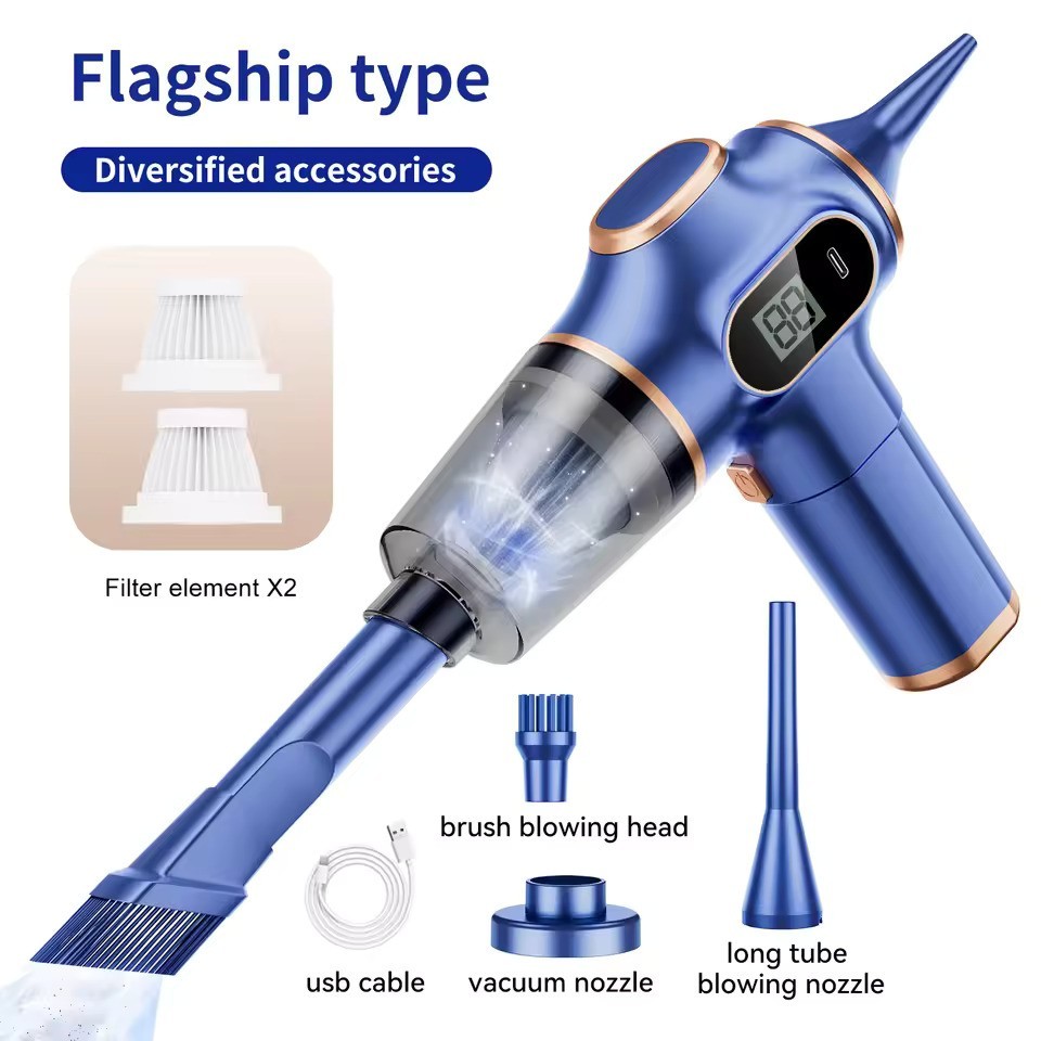 Wireless Car Vacuum Cleaner High-Power Portable Handheld Mini Home Carpet Office