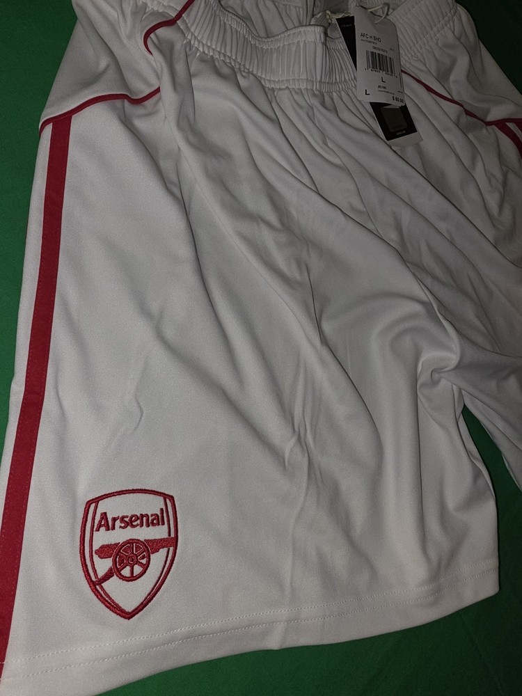 Adidas Men Arsenal FC 25 Home Pants Soccer White Run ASR Bottom GYM Pant JI9515