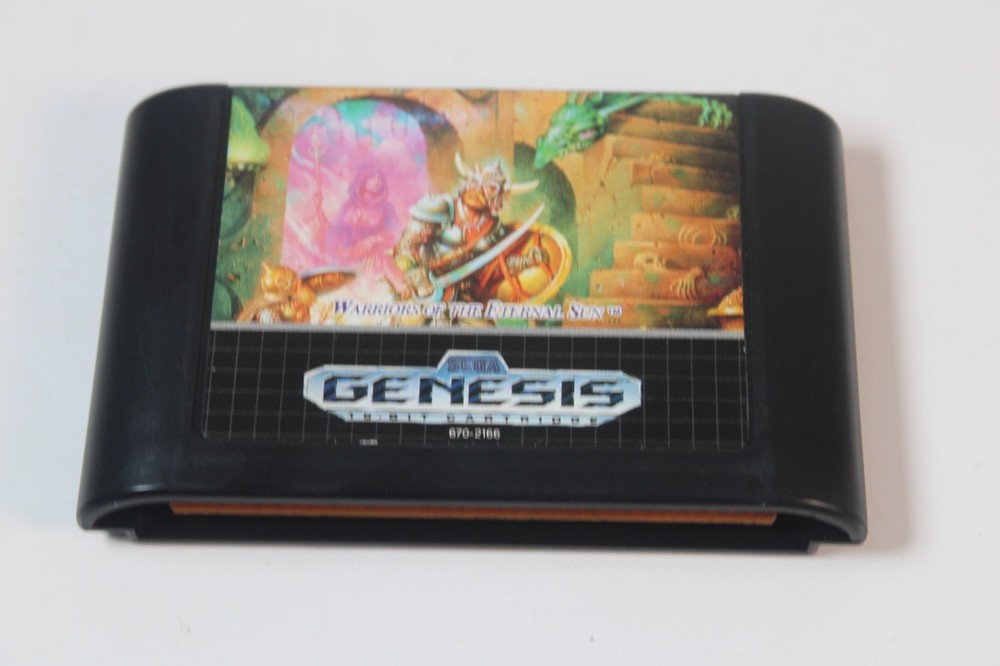 Dungeons & Dragons Warriors of the Eternal Sun Sega Genesis Video Game D&D RPG