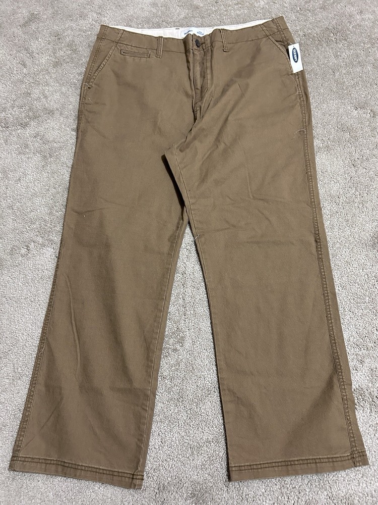 OLD NEVY Carhartt Mens Utility Work Pants Khaki Beige 40x30 13-D