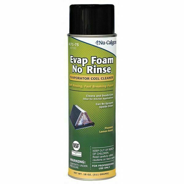 Nu-Calgon Evap Foam No Rinse Coil Cleaner - 18oz (4171-75)