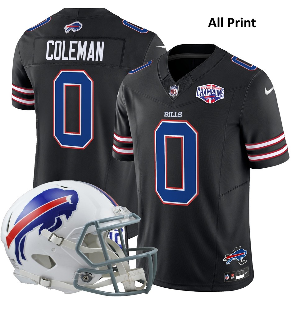 BuffaloxBills Keon Coleman AFC East Champions Jersey Full Print