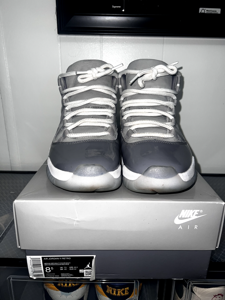 Size 8.5 - Jordan 11 Retro High Cool Grey