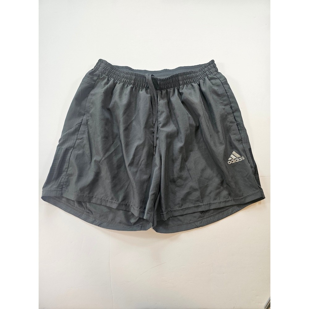 Adidas Running Shorts Mens Size M Black Athletic Workout Gym Trunks