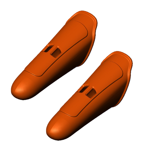 Thumbsavers Advance Massage Physical Therapy Trigger Point Tool Large Orange Set