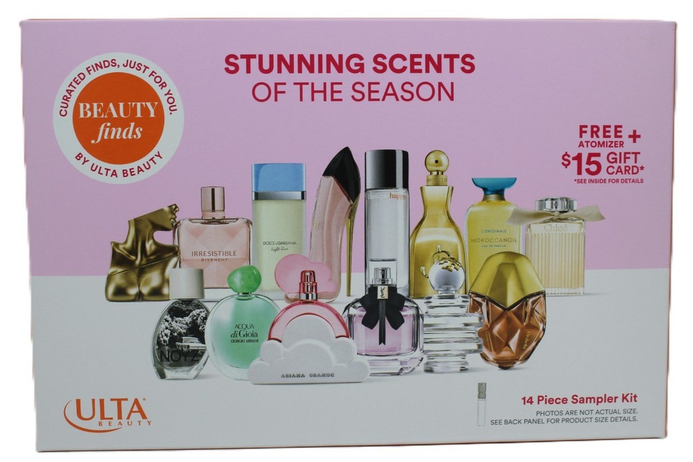 Ulta Stunning Scents of the Season Women's Essentials & Atomizer & $15 Gift Card