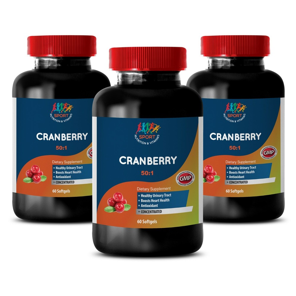 Organic Cranberry - CONCENTRATED 50:1 CRANBERRY - Bladder & Kidney Booster - 3B