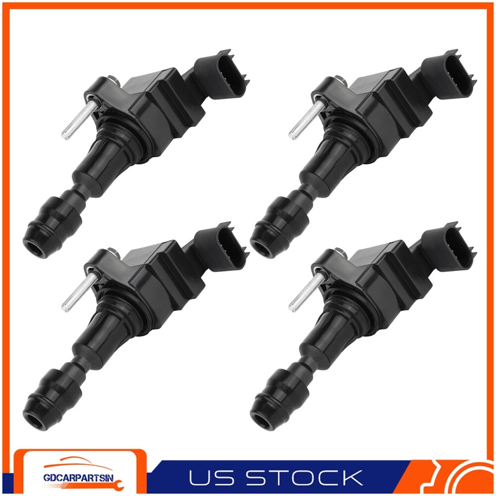 High-Performance 4-Pack Ignition Coils UF645 for 2012-2015 Chevy Captiva Sport Equinox 2.4L L4 Engine