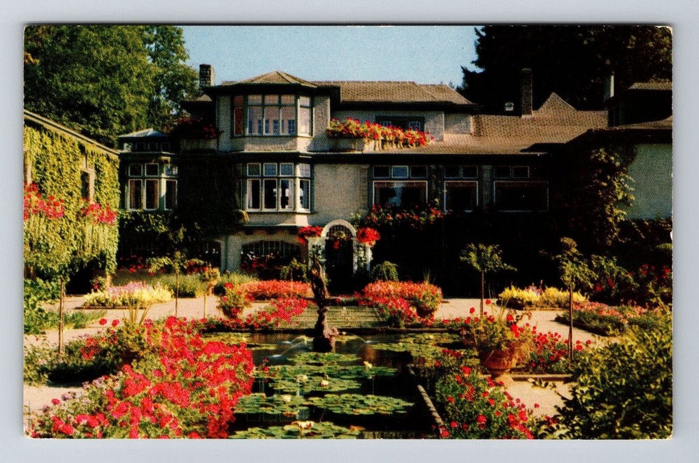 Victoria-British Columbia, Butchart Gardens/Residence, Vintage Postcards