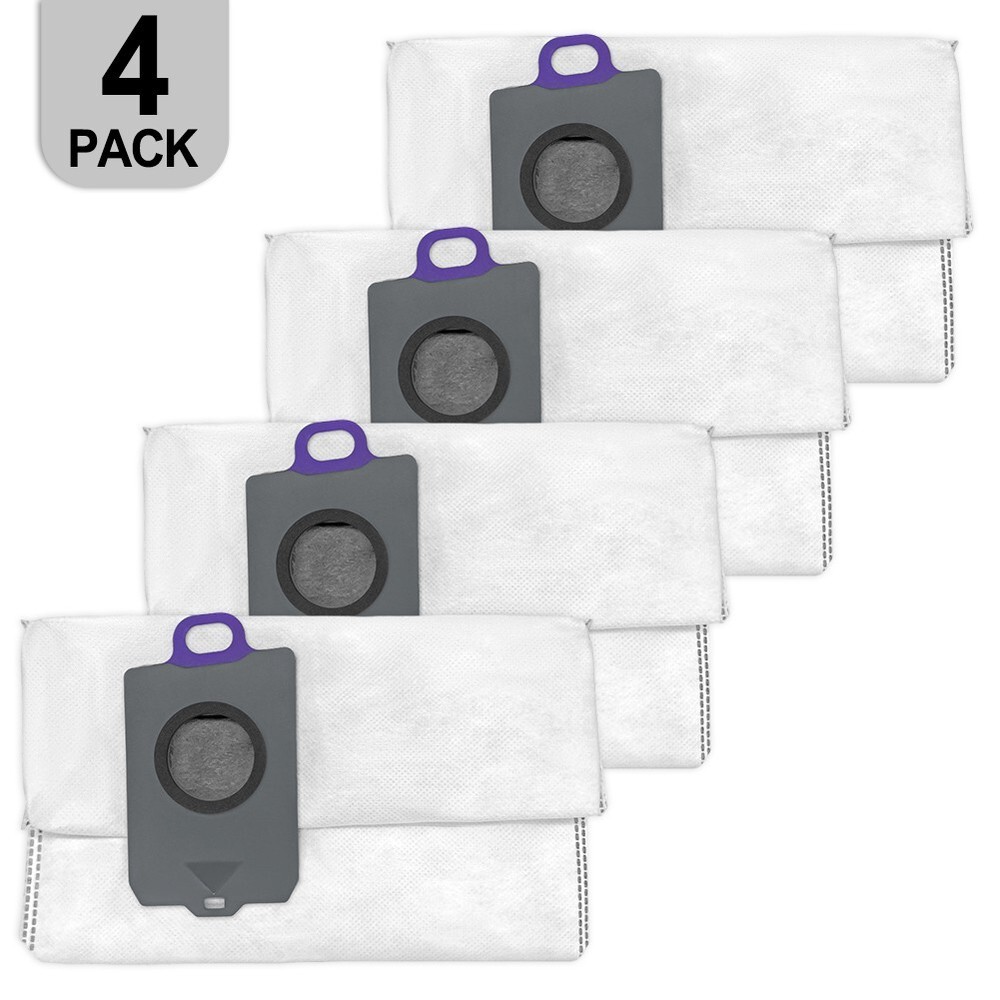 4 Pack Narwal & Freo Z Ultra Vacuum Cleaner Dust Bags