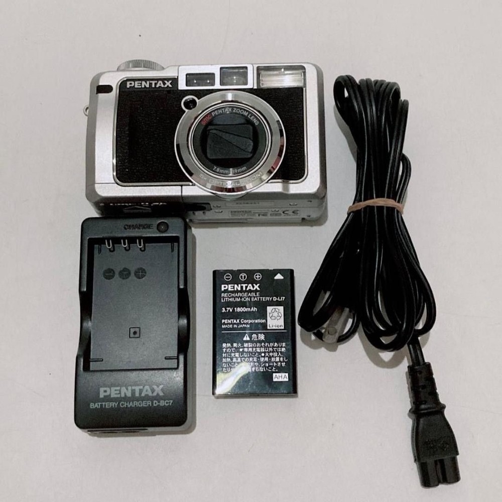 Working Condition PENTAX Optio 750Z Digital Camera Pentax Old Compact Camera