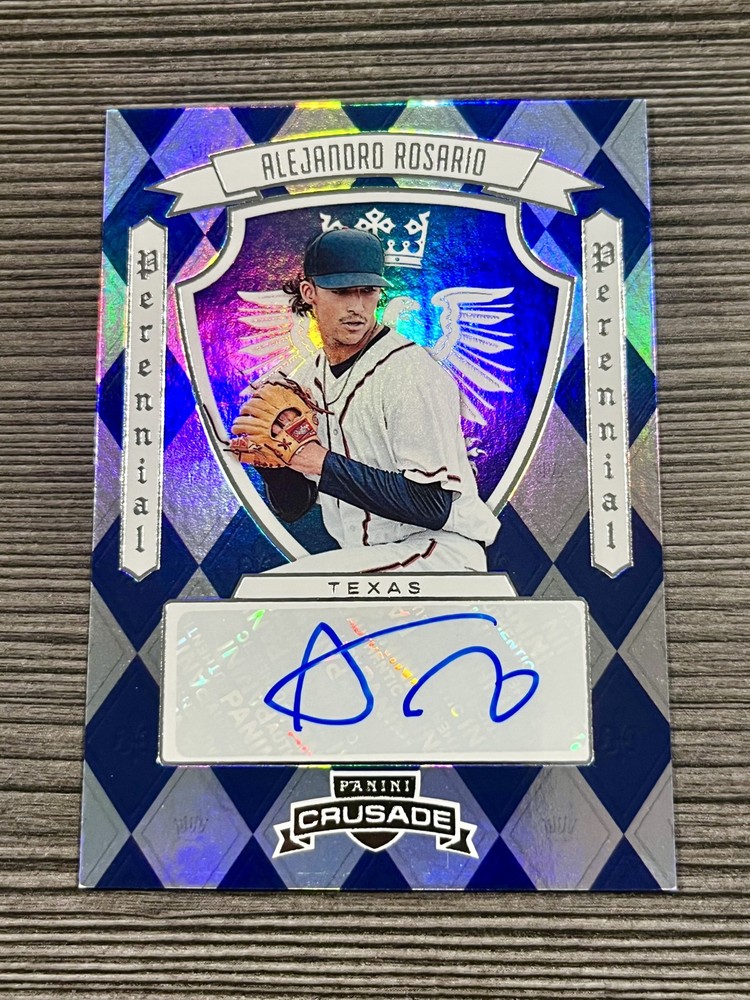 Alejandro Rosario 2025 Panini Crusade - Perennial Prospect Signatures PPS-ARR