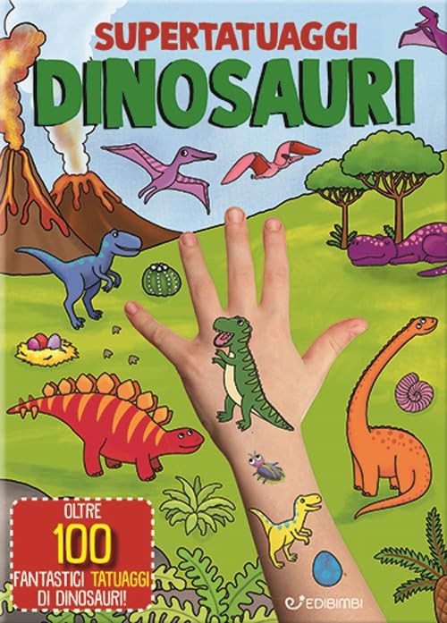 Dinosauri. Super tatuaggi. Ediz. a colori (Paperback)Another great item from Rarewaves USA | Free delivery!