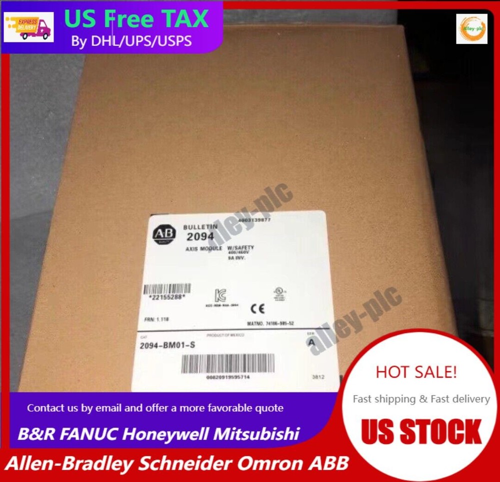 New Sealed AB 2094-BM01-S Kinetix 6000 Axis Module 400/460V 9A Free Ship
