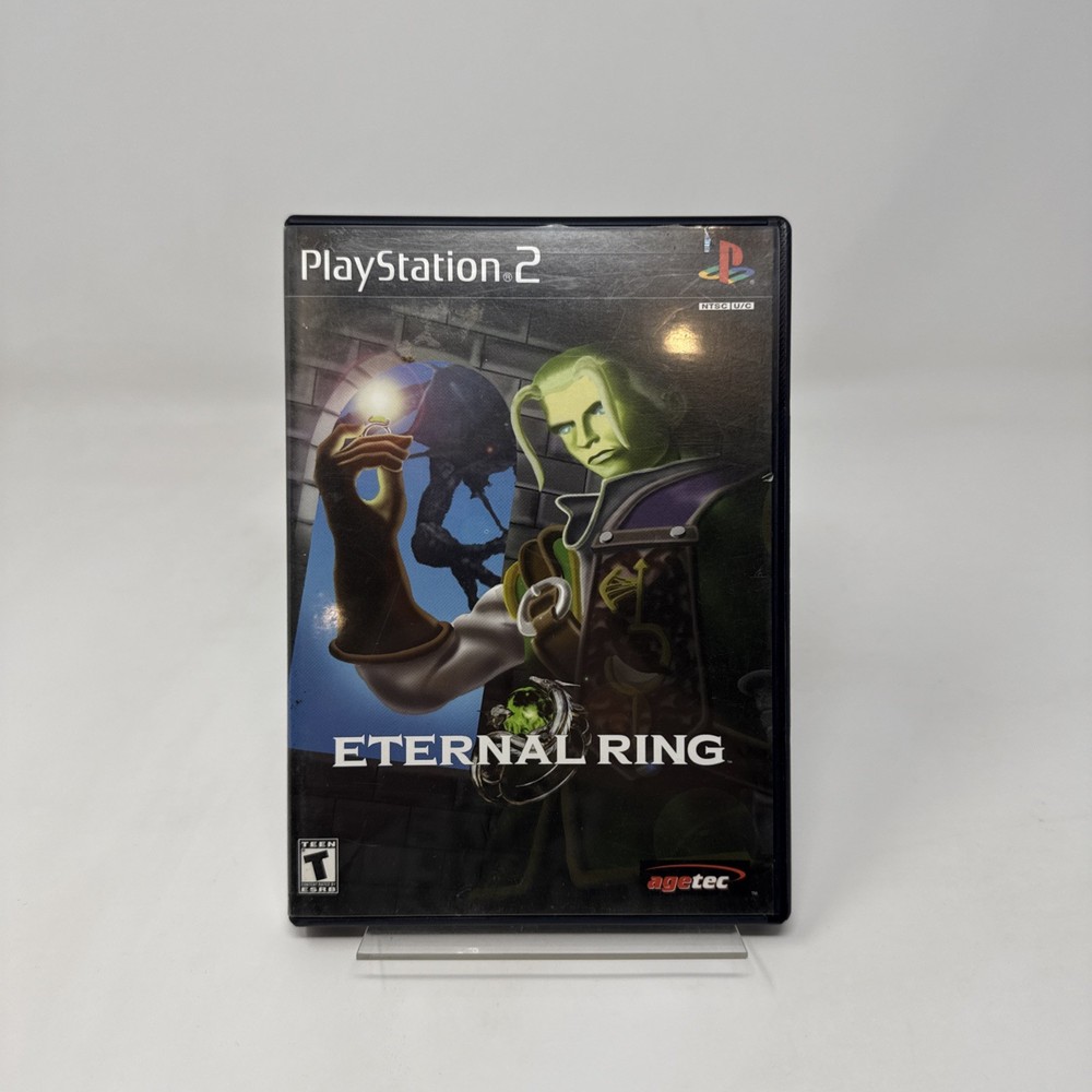 Eternal Ring (Sony PlayStation 2, 2000, PS2) Authentic, Complete, Tested Working