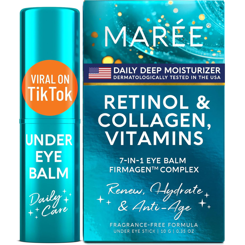MAREE Under Eye Balm Stick with Retinol & Ceramide Complex - Facial Moisturizer