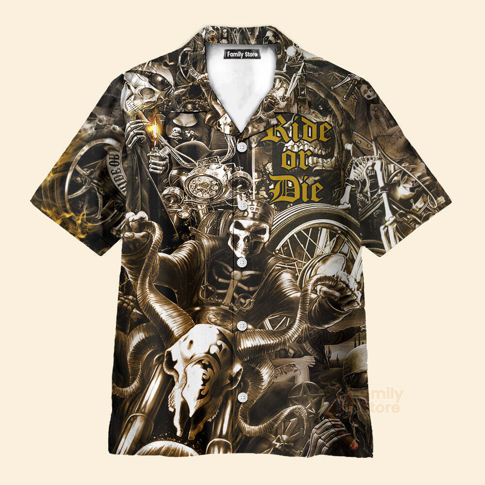 Printed Cotton Blend Abstract Hawaiian Shirt For Men US Size Summer Style NEW