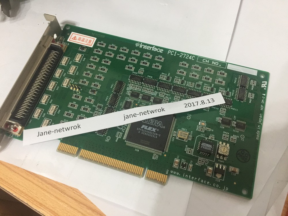 1PCS USED PCI-2724C Have warranty (DHL or Fedex shipping)