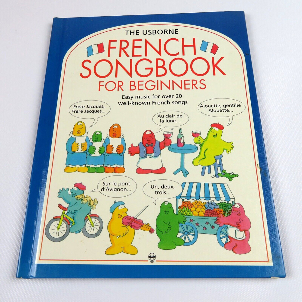 FRENCH Songbook for Beginners, Usborne, Hardcover
