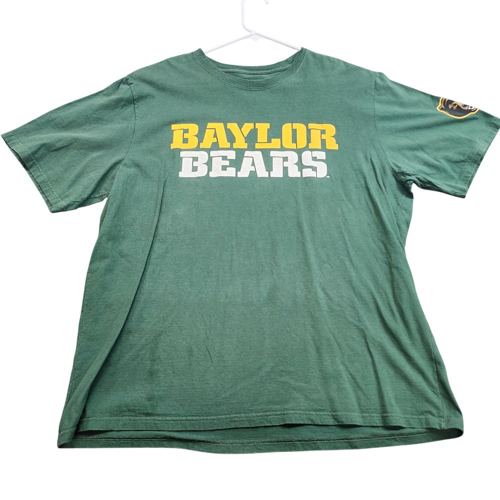 Baylor Bears T-Shirt Mens XL Green NCAA Collegiate Graphic Tee Box Seat