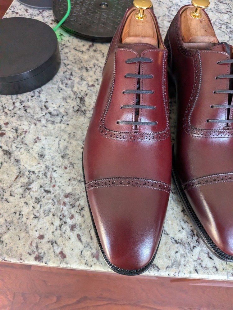 TLB Mallorca 121 Artista Picasso VEGANO/Burgundy - US 10 MSRP $561.00 New