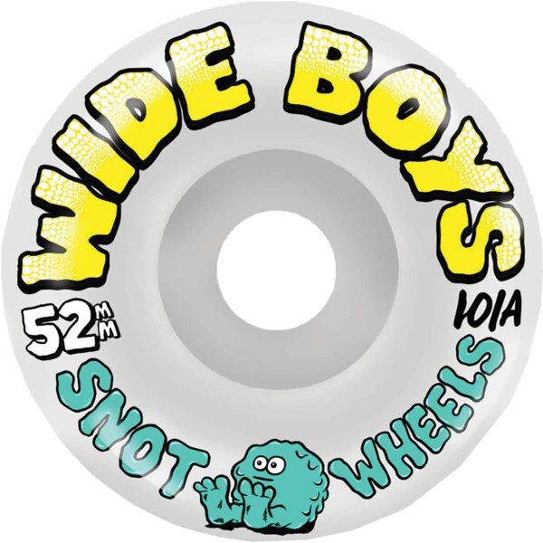 Snot Wide Boys Wheels Set White Glow 52mm 101a