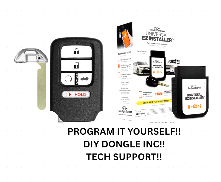 DIY BUNDLE FOR 2018-2021 HONDA ACCORD SMART KEY CWTWB1G0090 INC PROGRAMMER!!