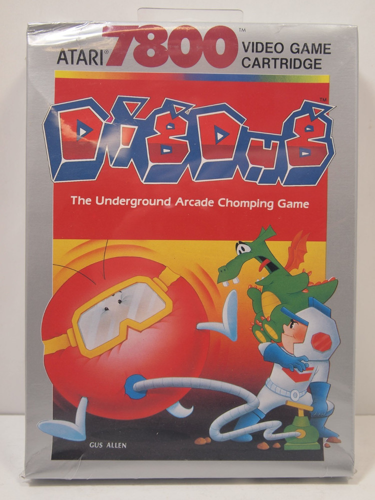 Dig Dug (Atari 7800) Brand New Sealed IMPERFECT