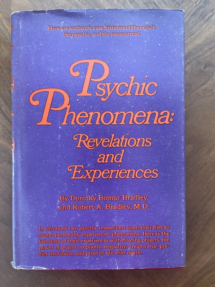 Psychic Phenomena: Revelations and Experiences, Vintage 1971, By Bradley