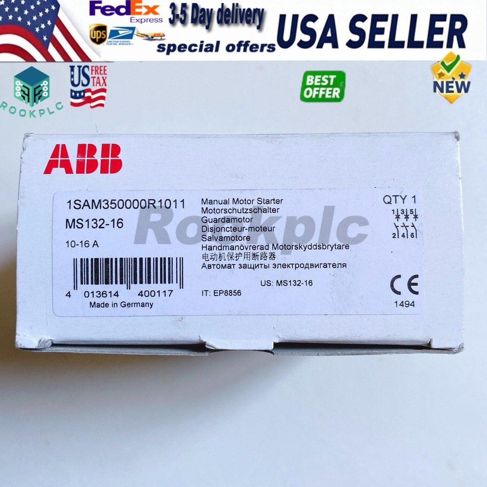 1PCS NEW MS132-16 motor protective circuit-breakers ABB Fast delivery
