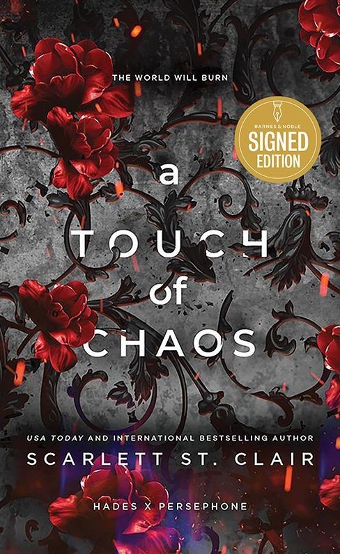 A Touch of Chaos by Scarlett St. Clair - Signed/Autographed - Brand New