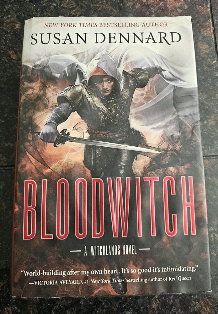 Bloodwitch Susan Dennard Hardcover Fantasy Witchlands Novel Dust Jacket